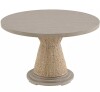Furniture Sirena Round Dining Table 60" x 72" New $!799 (Similar to picture)