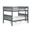 DHP Gray/ White Full over full Bunk Bed (2 Boxes) New In Box $699