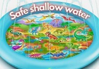 Splashie Dinosaur Sprinkler and Splash Pad for Kids, New in Box $39