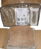 Household Essentials Large Canvas Vision Storage Box with Clear Front Panel, Reinforced Poly?Cotton Canvas and Removable Lid, 8" H x 24.5" W x 13.25" D / 17 Stories Wood & Metal Mesh Vinyl Record Storage Crate New In Box Assorted $89 - 3