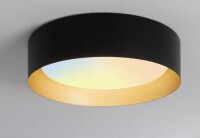 Mercer41 13" Modern LED Flush Mount Lighting 5 CCT Adjustable / Lightania Upgraded Version Luna Acrylic LED Flush Mount, 2.5'' H X 11.5'' W X 11.5'' D New In Box Assorted $199