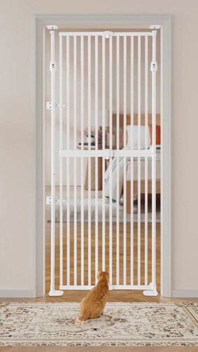 Archie & Oscar&trade; 75 - 98" High Extra Tall Cat Gate, Fit for 21"-34" Wide Opening New Open Box $299