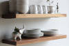 Urban Legacy 2 Piece Walnut Floating Shelf, 1.75" H x 24" W x 11" D New In Box $299
