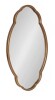 Kate and Laurel 18 x 30 inches Oval Wall Mirror, Gold New In Box $299