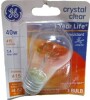 GE LED Ceiling Fan Light Bulb, A15, Clear, 415 Lumens, 40-Watts 1 Pack New In Box - 2