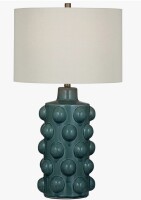 Hokku Designs Tamsin 30" Ocean Mist Ceramic Table Lamp New In Box $399