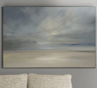 Sand & Stable&trade; "Hope" Canvas, 32" H x 48" W x 1.5" D New In Box $399