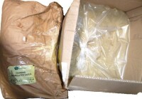 Advanced Spice Co. Black Ground Pepper, 50 lb / Chinese Granulated Garlic, 50 lb Assorted
