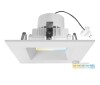 NUWATT 4" Inch Square MR16 LED Retrofit 12v Recessed Downlights - 5CCT 2700K-5000K - 660LM - GU5.3 Base New In Box $79