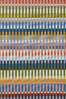 Novogratz Multicolor Distressed Runner Rug, Icon 2'8" X 10' Runner New $499