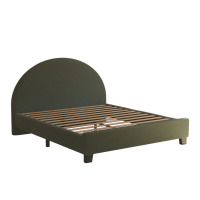 Latitude Run&reg; Queen Size Upholstered Bed Frame New In Box $399