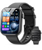 Mingdaln 1.85" HD Smart Watch, with Answer Make Calls/120+Sports Modes/10 Days Standby, IP68 Waterproof Fitness Tracker fits for Android Iphone Devices Assorted Colors New In Box $299