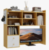 George Oliver Desktop Bookshelf, Desk Shelf With 2 Drawers For Computer Desk, 36.22" 7-Tier Adjustable Desktop Hutch Organizer With Pegboard For Home Office New In Box $199