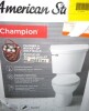 American Standard Champion Two-Piece 1.28 GPF Single Flush Elongated Chair Height Toilet with Slow-Close Seat in White New Open Box $399 - 2