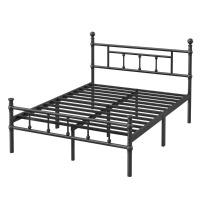 Ebern Designs Queen Size Metal Platform Bed Frame with Headboard and Footboard, Easy Assembly New Open Box $399