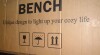 Ivy Bronx Oyan Modern Channel Tufted Backless Upholstered Bench New In Box $399 - 2