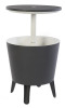 Keter Cool Bar Outdoor Table and Ice Chest 7.5 Gallon(s) Gray Beverage Cooler New In Box $199
