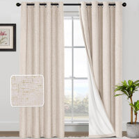 Latitude Run&reg; Dawain 100% Blackout Thermal Single Curtain Panel, 52" x 86" New $79