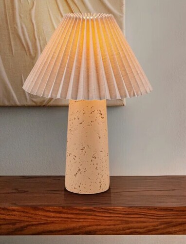 George Oliver Stone Table Lamp New In Box $199