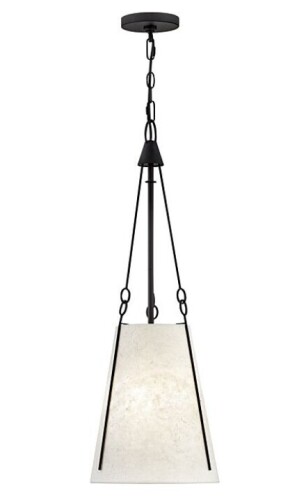 Hinkley Danvers 1-Light LED Pendant in Black New In Box $399