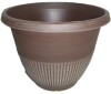 Southern Patio 12 in. Rene Bark Brush Plastic Planter New $39 - 2