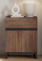 Latitude Run&reg; Aadam Nightstand With 1 Drawer & 1 Storage Cabinet $299