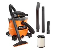 RIDGID 16 Gal. 6.5 Peak HP NXT Shop Vacuum Wet Dry Vac with Detachable Blower, Filter, Locking Hose and Accessories HD1600 New in Box $299