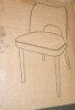 Corrigan Studio&reg; Modern Velvet Upholstered Dining Chair Side Chair with Wooden Legs New in Box $299 - 2