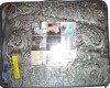 Madison Park 5pc Queen Charlotte Jacquard Bedspread Set with Throw Pillows Dark Teal Blue New In Box $299 - 2