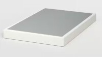 Comasach 5 in. High Full Size Box Spring with Easy Clean Fabric Cover, Heavy Duty Metal Mattress Foundation, Easy Assembly New in Box $299