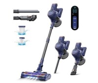 Voweek Cordless Vacuum Cleaner, 6 in 1 Lightweight Stick Vacuum Cleaner with 3 Power Modes, LED Display, Powerful Stick Vacuum Up to 45min Runtime, Vacuum Cleaner for Hardwood Floor Pet Hair Home Car $299
