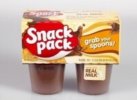 Snack Pack Chocolate Pudding, 14 Ounces, 4-Pack New Best by 5/2027