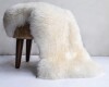 Everly Quinn Sheepskin Indoor Rug, 26.5'' W X 39.5'' L $199