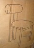 George Oliver Modern Upholstered Dining Chair with Solid Wood Legs, Camel, New Open Box $599 - 2