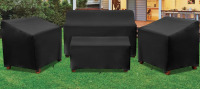 Arlmont & Co. Patio Furniture Set Covers for 4 Piece Outdoor Conversation Set $199