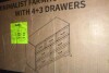 Ebern Designs Horizontal Dressser With 7 Ample & Rustic Elegance Drawers New In Box $399 - 2
