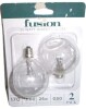 Fusion 2pk 25W Light Bulbs for Wax Warmers New in Box - 2