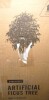 Primrue Adcock 8' H Artificial Ficus Tree in 18" White Planter New In Box $499 - 2