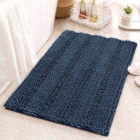 Symple Stuff Chenault Soft Chenille Bathroom Rug, 24" W x 60" L $79