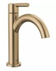 Delta Faucet Nicoli&reg; Single Handle Monoblock Bathroom Sink Faucet in Brilliance&reg; Champagne Bronze New In Box $299