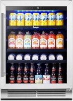 Yeego 24" Beverage Refrigerator, 180 Cans Beer Cooler with Glass Door, 34-54? Beverage Fridge, for Drink Soda Wine, Under Counter, Built-In or Freestanding, in Box On Working $899