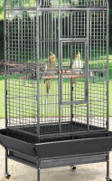 Tucker Murphy Pet Tioga 63'' Victorian Top Floor Bird Cage with Wheels, New in Box $499