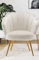 Alunaune Mid Century Velvet Living Room Chair New in Box $599