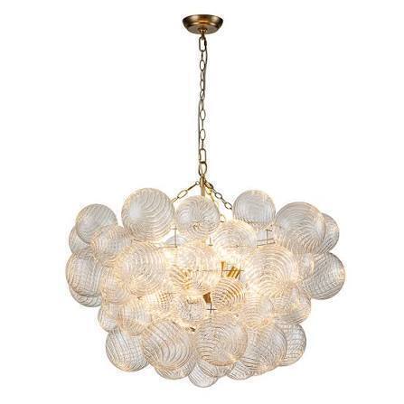 Joss & Main 8 - Light Dimmable Chandelier, Gold (3 Boxes) New in Box $1399