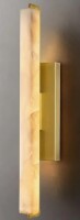 Wrought Studio&trade; 25" Modern Led Linear Wall Sconce With Alabaster Shade New In Box $499