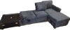Latitude Run Chasidi U-Shaped Sectional Sofa Bed Pull Out Sleeper Couch With Storage Chaise in Blue Velvet $1999 (See our Picture) - 2