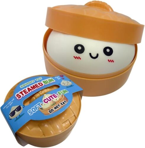 Steamed Bun Rainbow Mystery Squishy Toy New