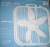Lasko 20 in. 3 Speed Box Fan in White for Bedrooms, Living Rooms, Garages with Save Smart Technology, 1800 CFM, Carry Handle On Working $79 - 2