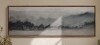 Lark Manor&trade; Framed Canvas Wall Art - Misty Mountain Landscape with Soft Neutral Foggy Layers - 20" H x 60" W New In Box $299