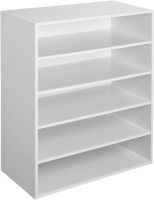ClosetMaid 1565 Stackable 5-Shelf Organizer, White $99